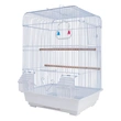 Compact Bird Cage with Tray & Perch for Small Birds