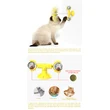 Rotating Windmill Cat Toy
