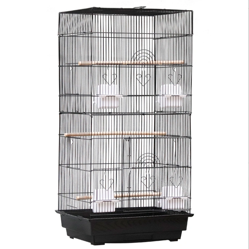 Spacious Bird Cage with Play Area – Perfect for Large Birds