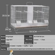 Compact Bird Cage for Small Birds – Easy to Clean and Durable