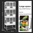 Large Bird Cage with 1, 2, or 3 Layers – Spacious and Customizable