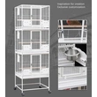 Large Bird Cage with 1, 2, or 3 Layers – Spacious and Customizable
