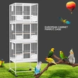 Large Bird Cage with 1, 2, or 3 Layers – Spacious and Customizable