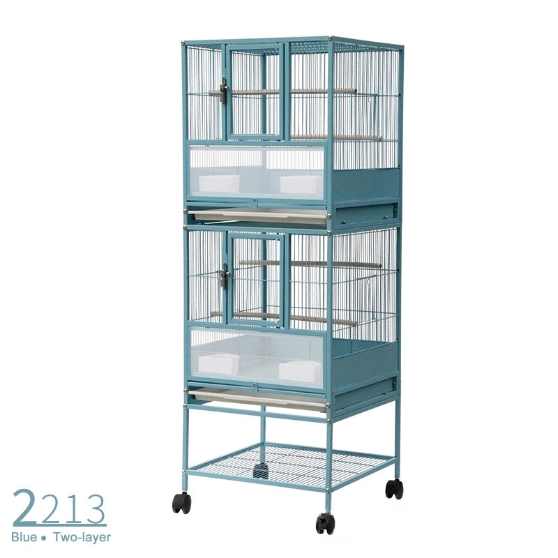 Expandable Extra-Large Bird Cage – 1, 2, or 3-Tier Options