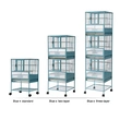 Expandable Extra-Large Bird Cage – 1, 2, or 3-Tier Options