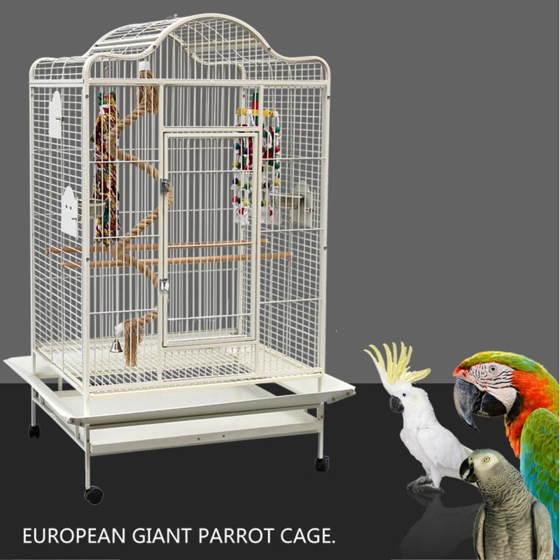 Heavy-Duty Large Bird Cage with Double Doors – Secure and Durable