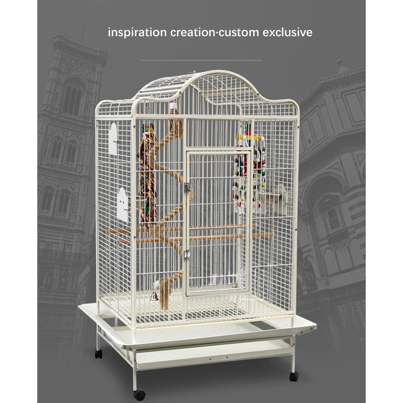 Heavy-Duty Large Bird Cage with Double Doors – Secure and Durable