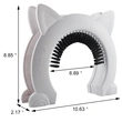 Cat Door with Built-In Brush