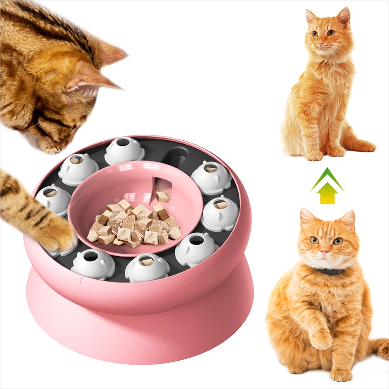 Innovative Cat Bowl Puzzle Toy - Promote Healthy Eating and Play