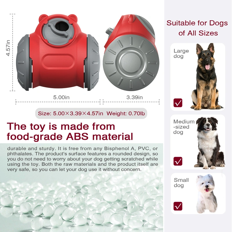 Interactive Bear-Shaped Pet Treat Dispenser-Keep Your Dog Entertained