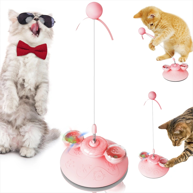 Fun Donut-Shaped Cat Toy - Engage Your Cat with Playful Design