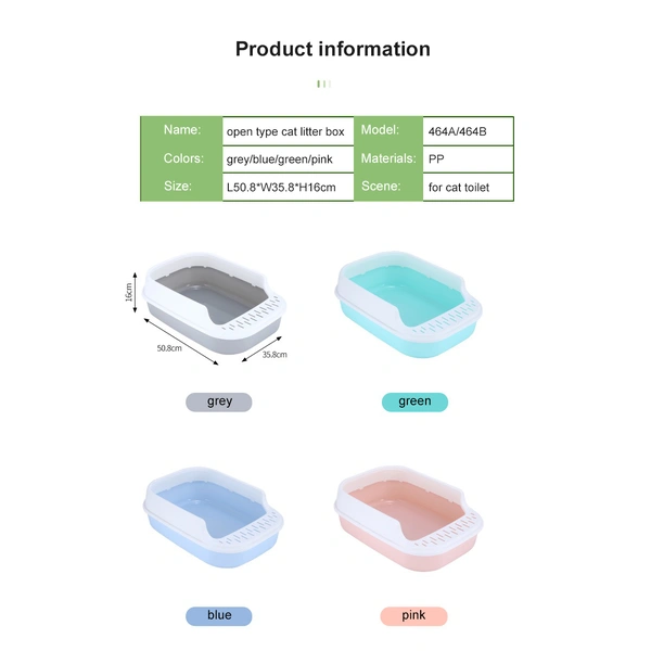 Plastic Cat Litter Box - Choose Sustainability for Your Pet