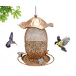 Hanging bird feeder Outdoor bird feeder Weatherproof bird feeder