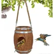 Hanging bird feeder Outdoor bird feeder Weatherproof bird feeder
