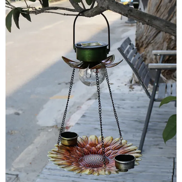 Clear UV-Protected Hanging Bird Water Feeder | Outdoor Bird Hydration