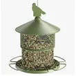Metal Hanging Bird Feeder with Rain Shelter | Ideal for Outdoor Use