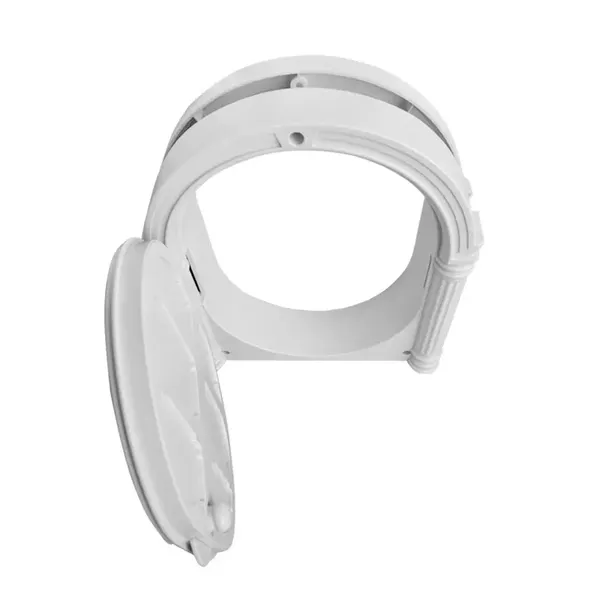 Stylish Arched Cat Door with Button Lock – Modern Design Pet Entry