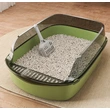 Open-Top Cat Litter Tray with Size & Height Options | Multi-Color Plastic Litter Box