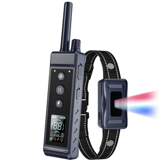 Smart Dog Bark Control Collar with Remote – Beep, Vibration & Static Shock Modes, Waterproof & Adjustable