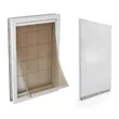 Transparent PVC Pet Door Cover – Weather-Resistant Flap for Pet Doors