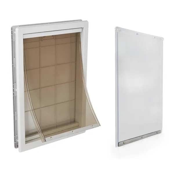 Transparent PVC Pet Door Cover – Weather-Resistant Flap for Pet Doors