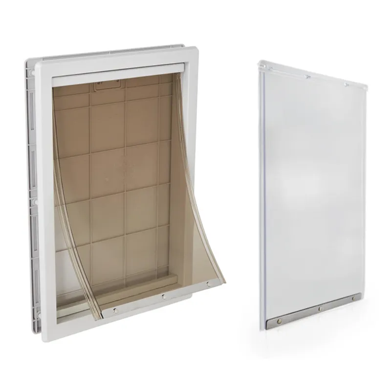 Transparent PVC Pet Door Cover – Weather-Resistant Flap for Pet Doors