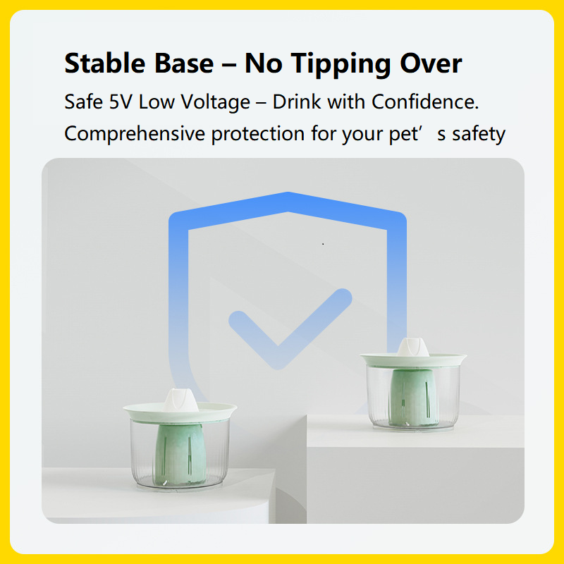 Fresh, Visible, Customizable  Keep your pets hydrated and healthy with the Petree Pet Water Fountain, designed for both style and functionality.