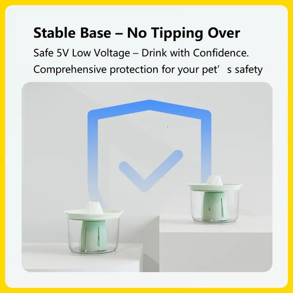 Fresh, Visible, Customizable  Keep your pets hydrated and healthy with the Petree Pet Water Fountain, designed for both style and functionality.