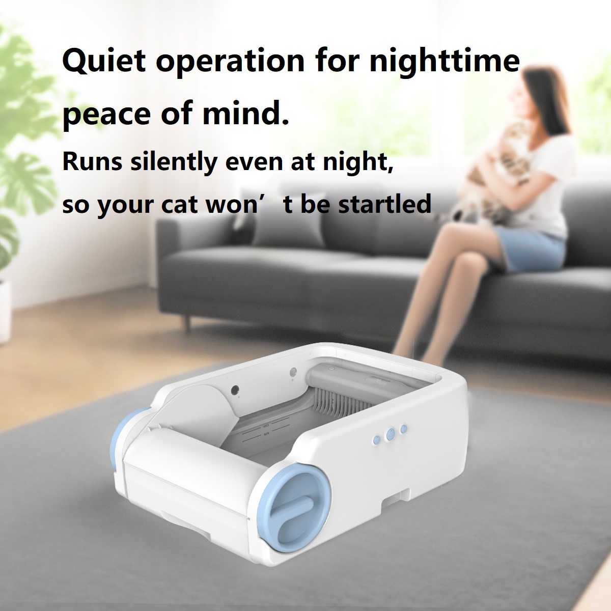 Effortless Cleanliness & Advanced Safety