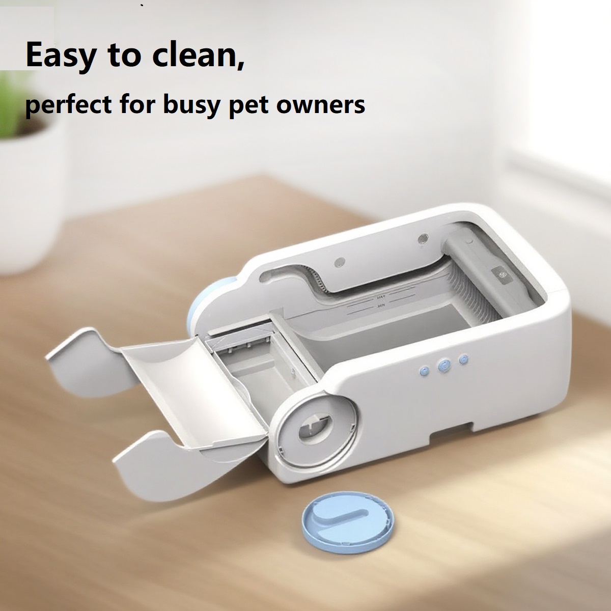 Effortless Cleanliness & Advanced Safety