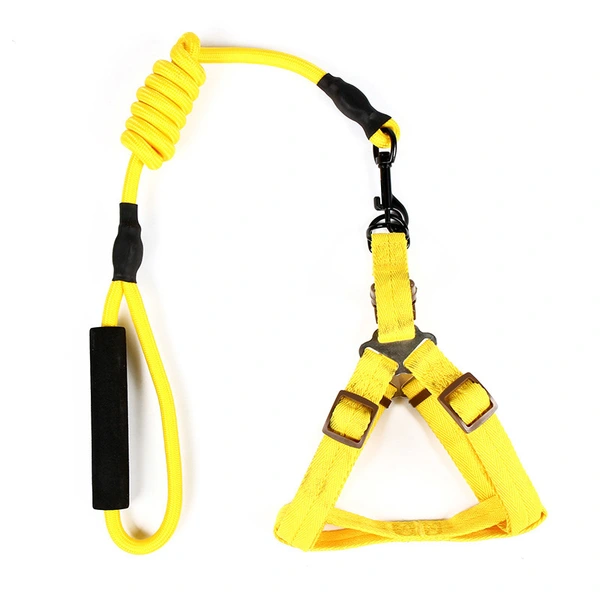 Nylon Dog Leash Rope Handle Round Rope Dog Harness Collar Pet Supply