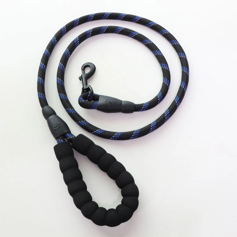 Nylon Dog Leash Rope Handle Round Rope Dog Harness Collar Pet Supply