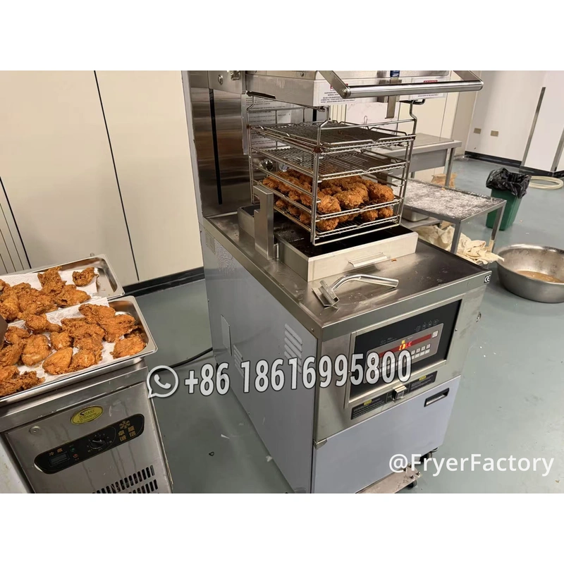 open deep fryer chip fryers commercial frymaster High Volume Open Type Chicken Fryer