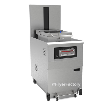 High Volume Open Type Chicken Fryer 8-Head Gas Open Fryer OFG-591