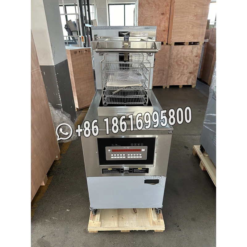 High Volume Open Type Chicken Fryer 8-Head Gas Open Fryer OFG-591