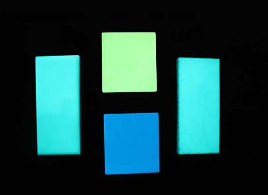 How to use Glow in the dark pigment for  ceramics