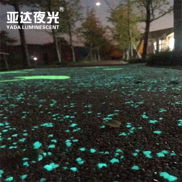 Glow in the dark  stone  luminous stone   