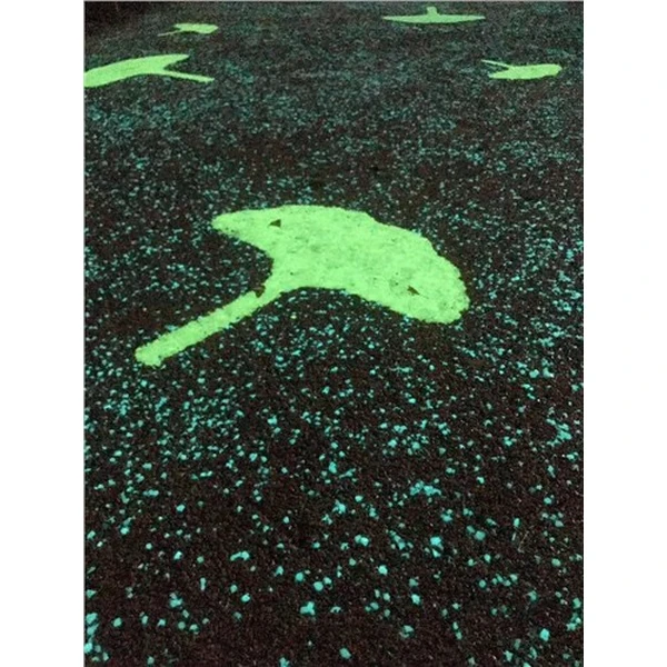 Glow in the dark  stone  luminous stone   