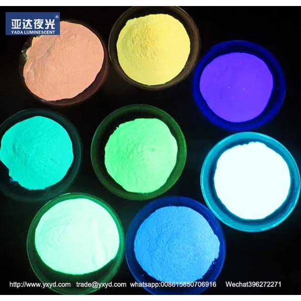 Photoluminescent Pigment  pigment powder  For Textiles