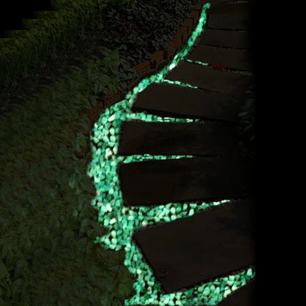 photoluminescent  cobble ,glow in the dark cobble 