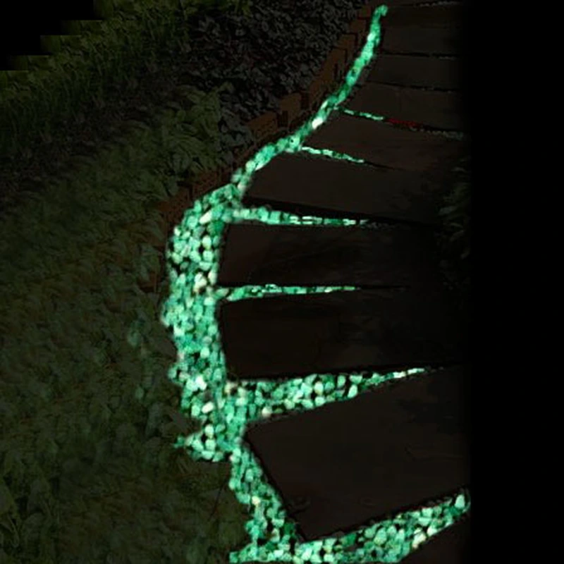 photoluminescent  cobble ,glow in the dark cobble 