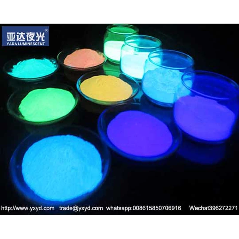 glow in the dark acrylic powder 2in 1