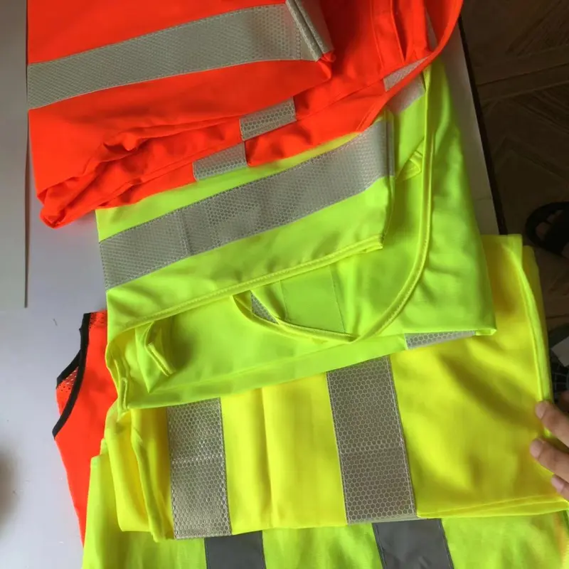  luminescent  vest glow in the dark and reflective  vest  coverall