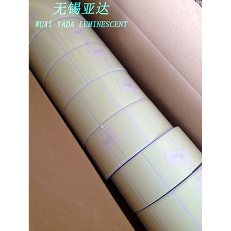 glow in  the dark  self adhesive film vinyl for safey signs 