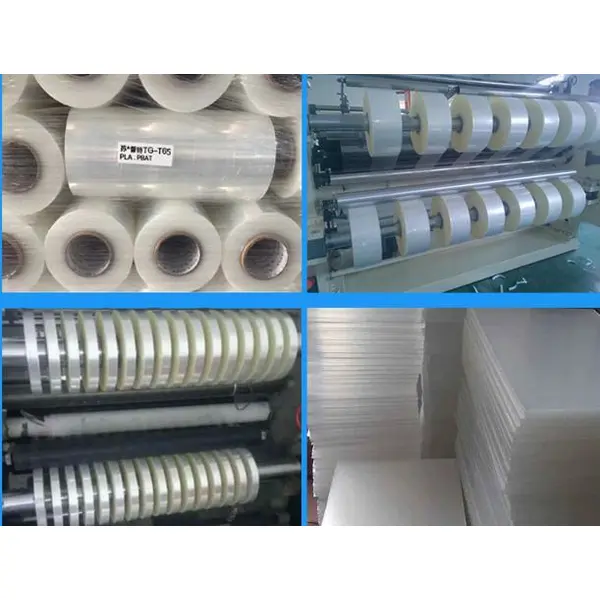 PLA 100% Biodegradable Film, Environmental Film, Disposable Film