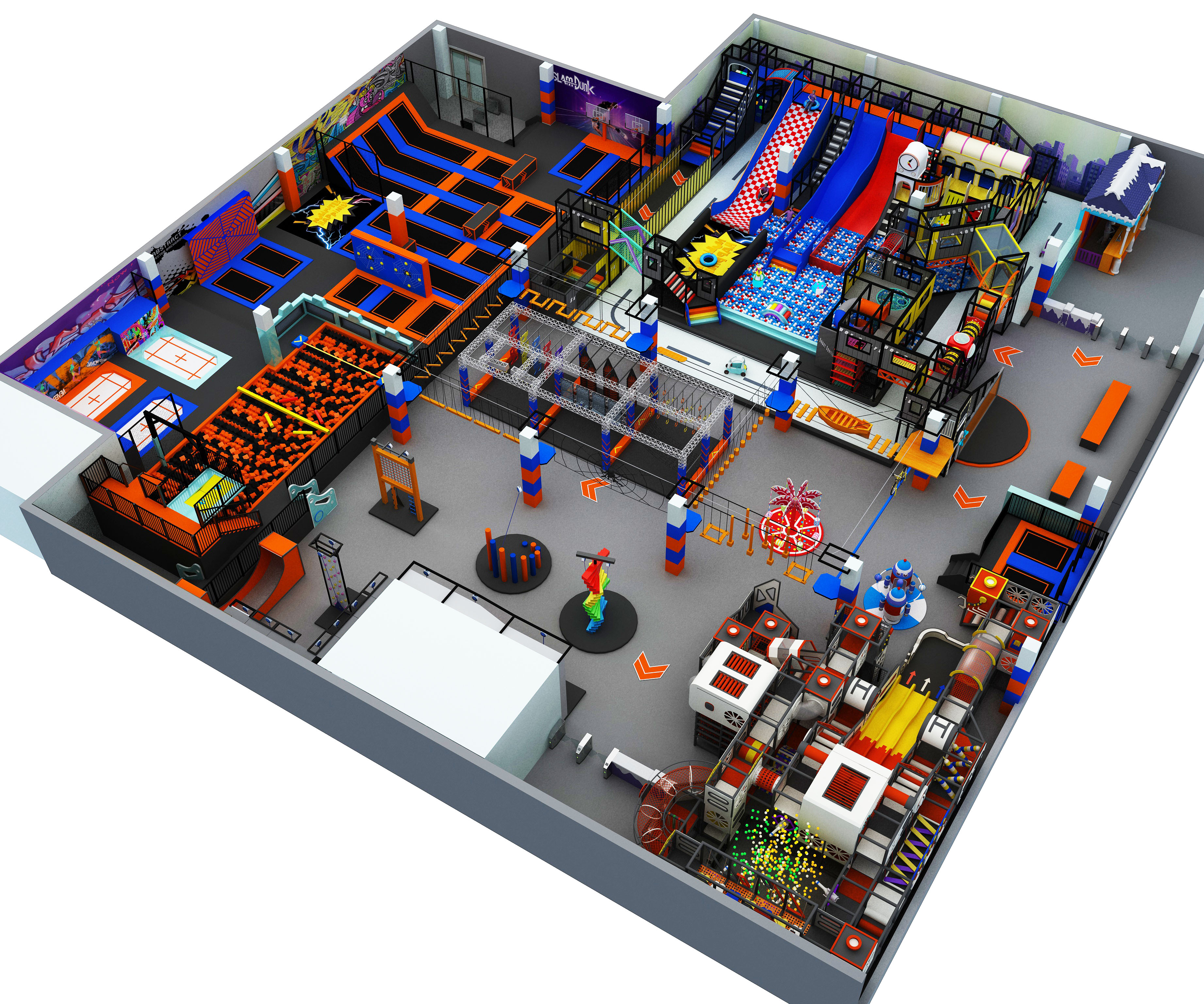 Commercial indoor playground equipment for sale