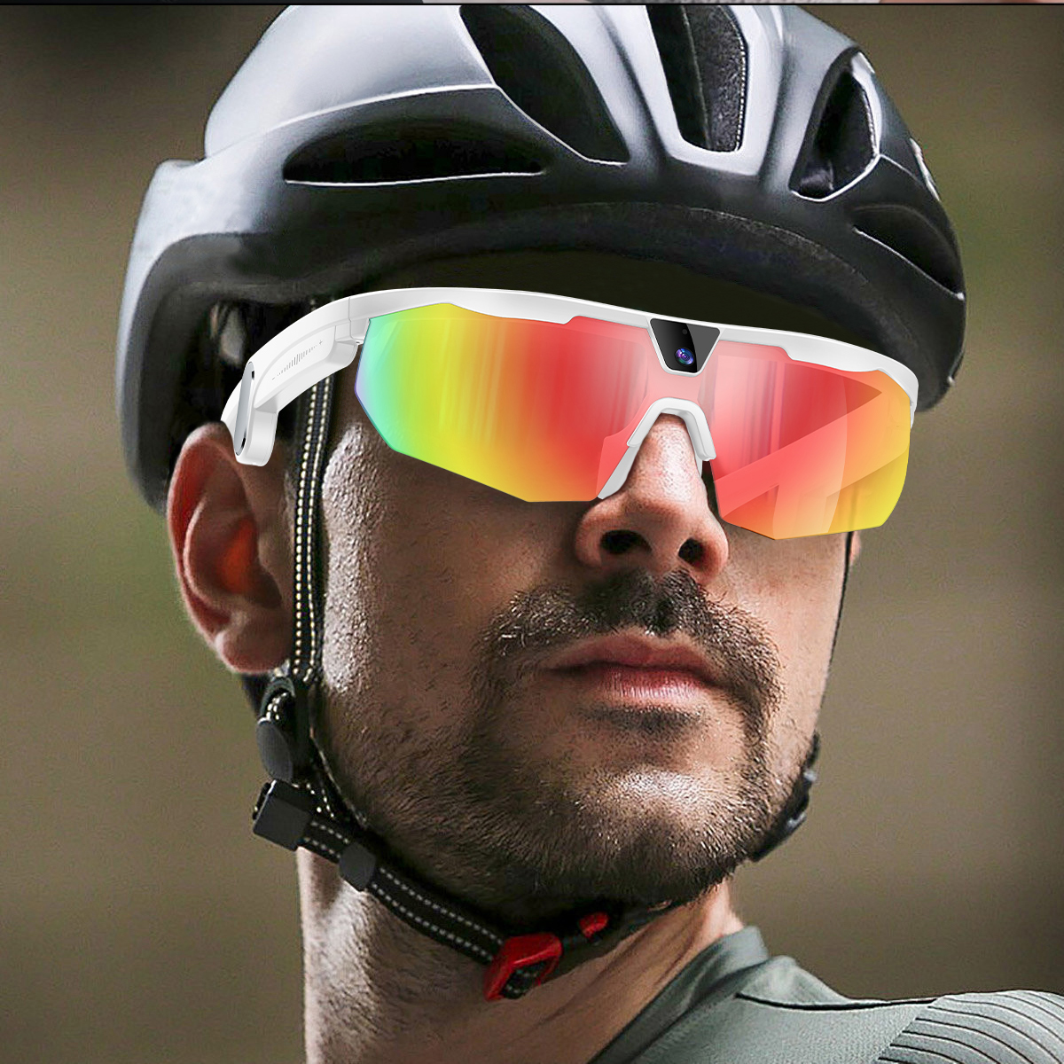 W640 AI Smart Glasses: Myopia-Friendly, 8MP Anti-Shake Cycling Glasses