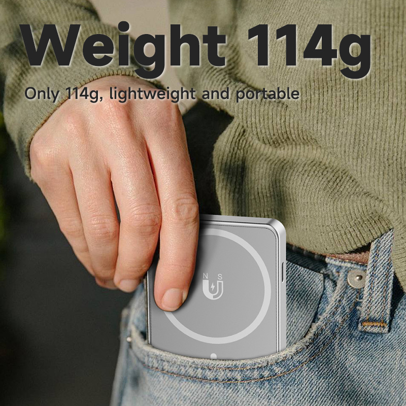 Magnetic Selfie Screen A2 – Magsafe Wireless, 114g Lightweight, Bluetooth Remote Control for Clear Rear Shooting