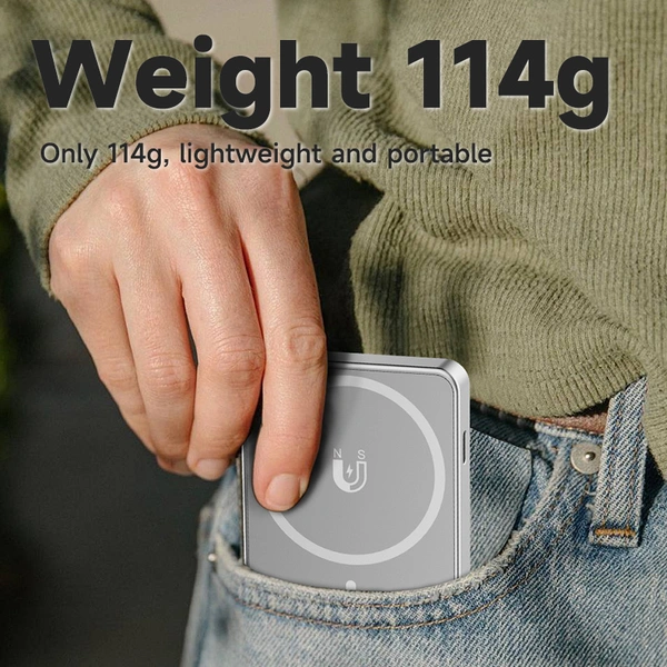 Magnetic Selfie Screen A2 – Magsafe Wireless, 114g Lightweight, Bluetooth Remote Control for Clear Rear Shooting