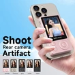 Shoot A3 Magnetic Selfie Screen – 50m Long-Distance, 0.5-15X Focus, 65g Lightweight for Mobile Photography